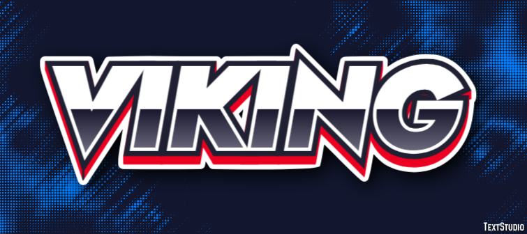 Viking Texteffekt