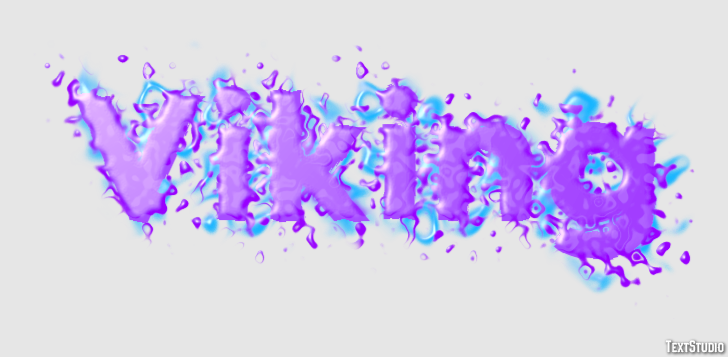 Viking Texteffekt