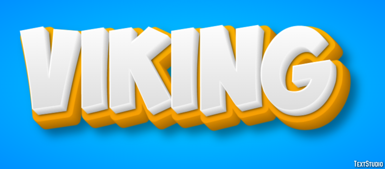 Viking Texteffekt