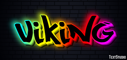 Viking Texteffekt