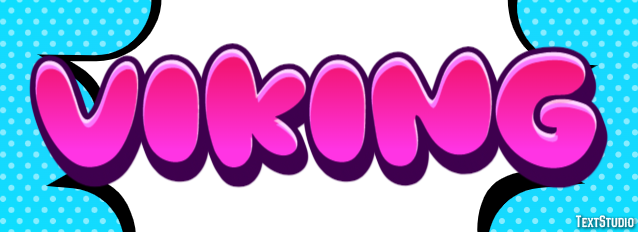 Viking Texteffekt