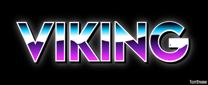 Viking Texteffekt
