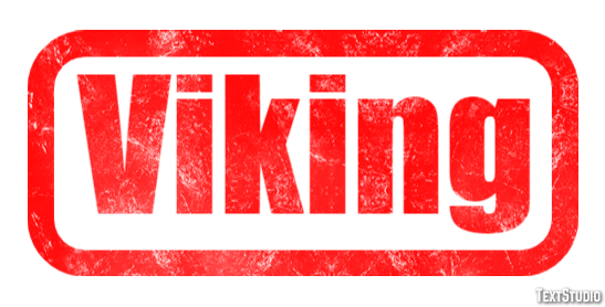 Viking Texteffekt