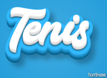 Tenis Effet de Texte