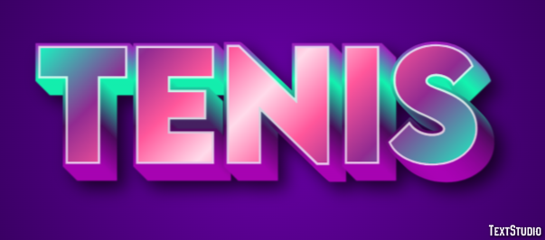 Tenis Effet de Texte
