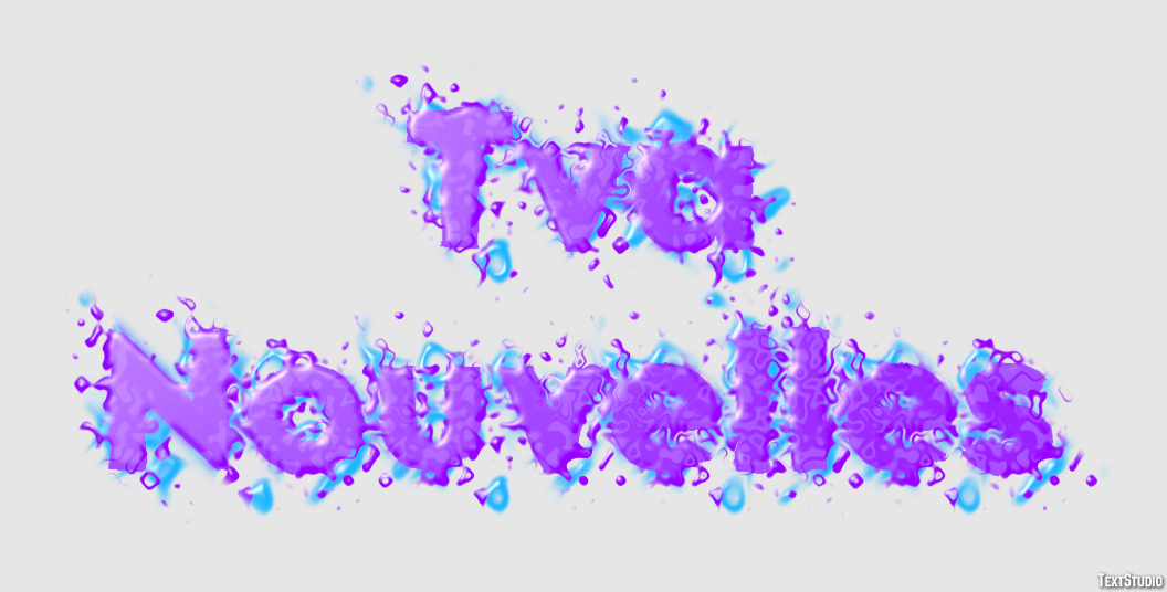 Tva Nouvelles Effet de Texte