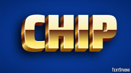 Chip Effetto testo