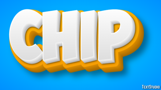 Chip Text Effect