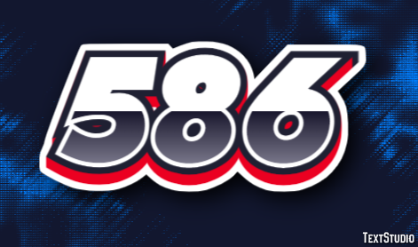 586 Texteffekt