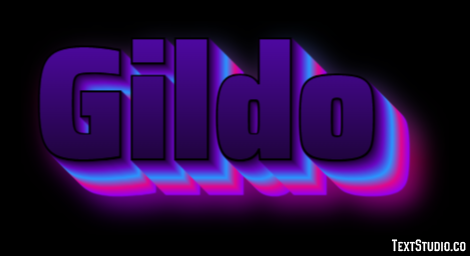 Gildo Effetto testo