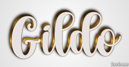 Gildo Effetto testo