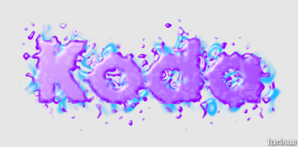 Koda Texteffekt