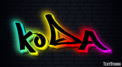 Koda Texteffekt