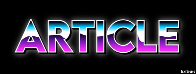 Article Text Effect