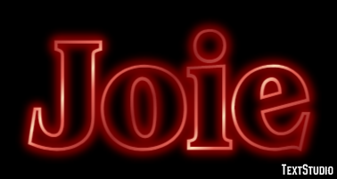 Joie Effet de texte