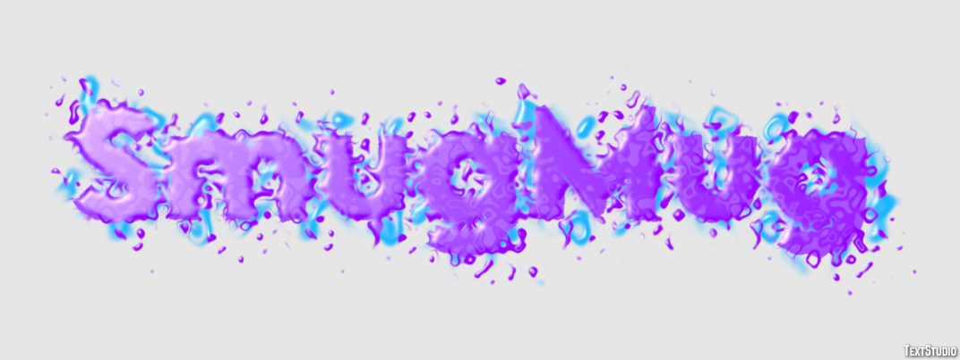 SmugMug Efeito de texto