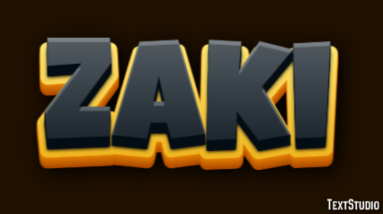 Zaki Text Effect
