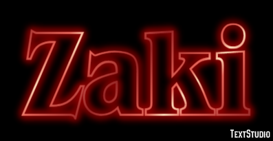 Zaki Text Effect