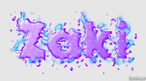 Zaki Text Effect