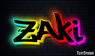 Zaki Text Effect