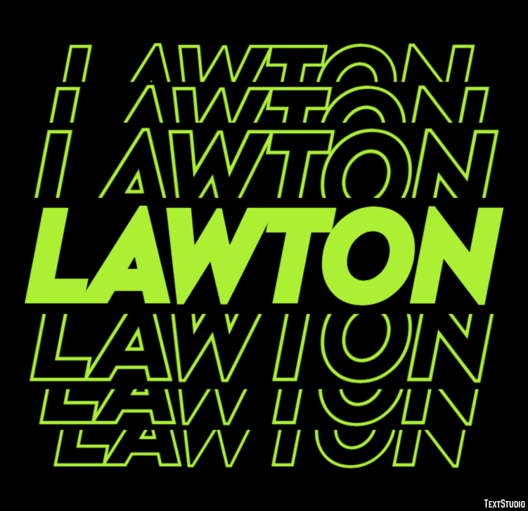 Lawton Efekt tekstowy