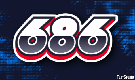 686 Text Effect