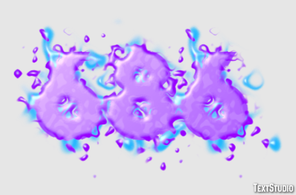 686 Text Effect