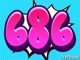 686 Text Effect