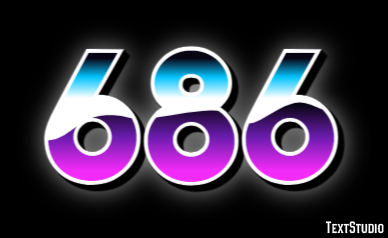 686 Text Effect