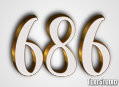 686 Text Effect