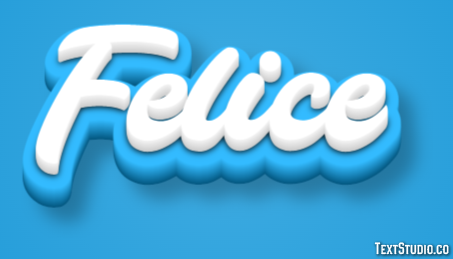 Felice Efecto de Texto