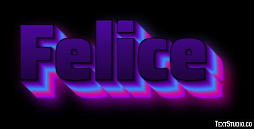 Felice Efecto de Texto