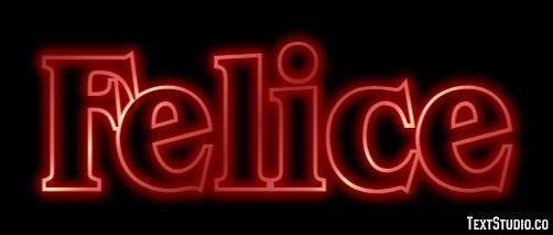 Felice Efecto de Texto