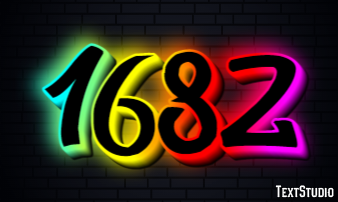 1682 Text Effect