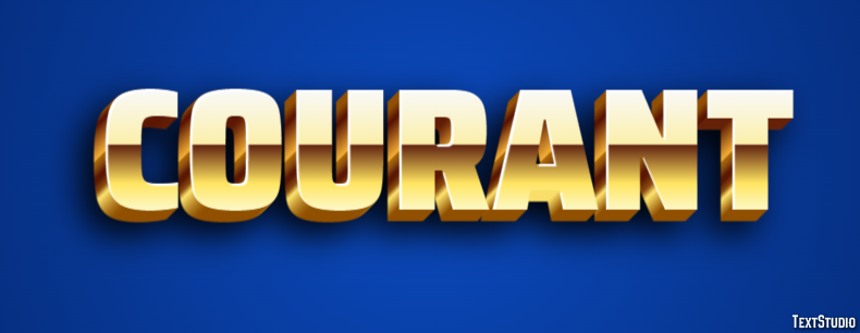 Courant Effet de Texte