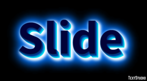 Slide Metin Efekti