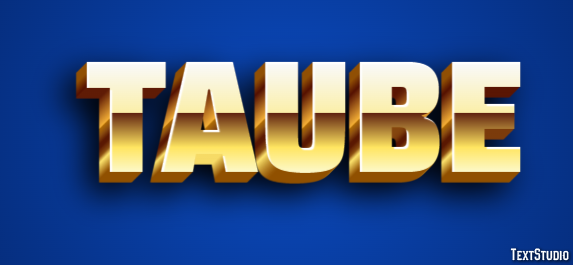 Taube Texteffekt