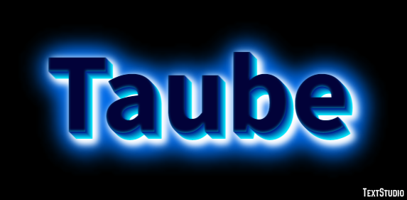 Taube Efecto de texto