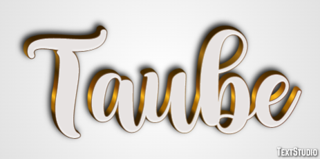 Taube Efecto de Texto