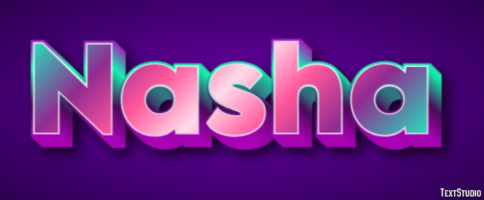 Nasha Tekst Effect