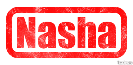 Nasha Text effect