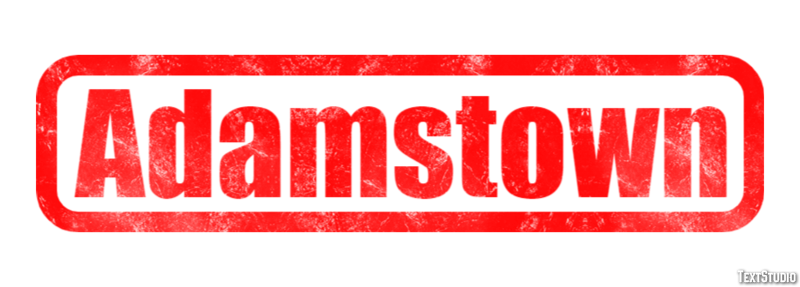 Adamstown Efekt tekstowy