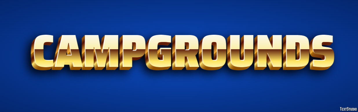 Campgrounds Effet de texte