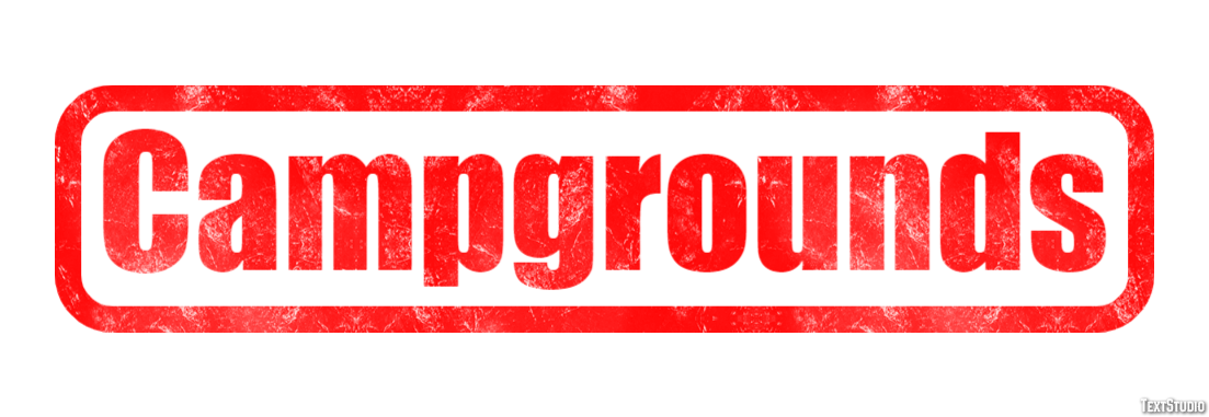 Campgrounds Effet de texte