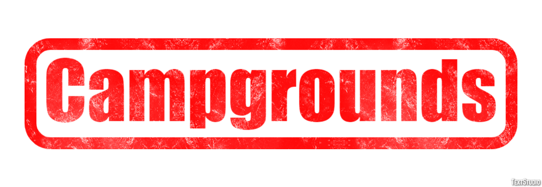 Campgrounds Efecto de Texto