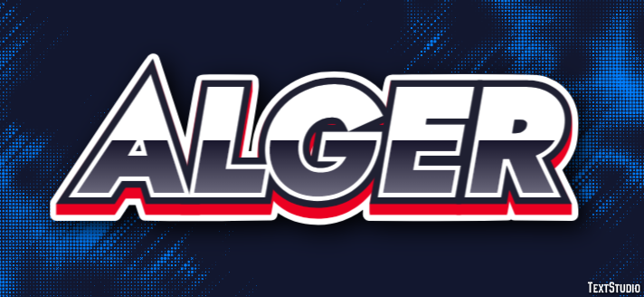 Alger Text effect