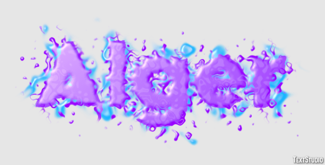 Alger Text Effect