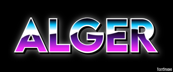 Alger Text Effect