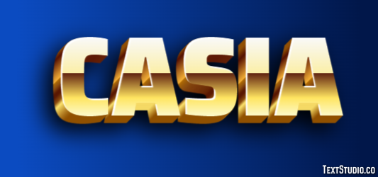 Casia Efecto de Texto