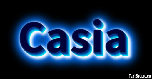 Casia Efecto de Texto